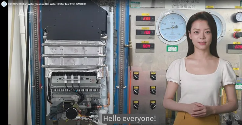 Tua gas aquae calefacientis non accendat feliciter? quia debilis aquae pressuris conflictari poteras.