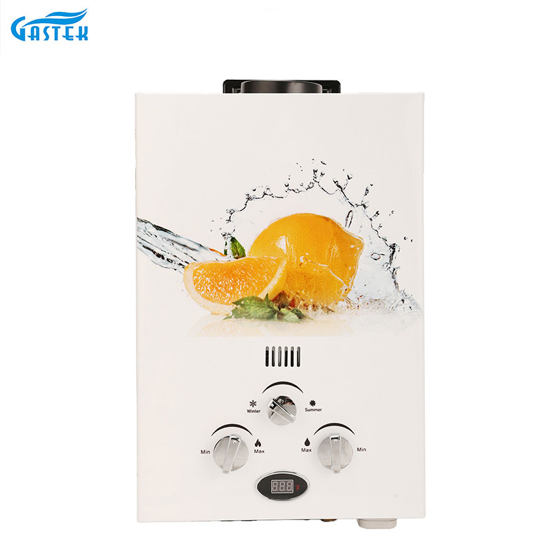 Castra Portable Hot scelerisque Tankless instantes Gas aqua calefacientis ad imbrem