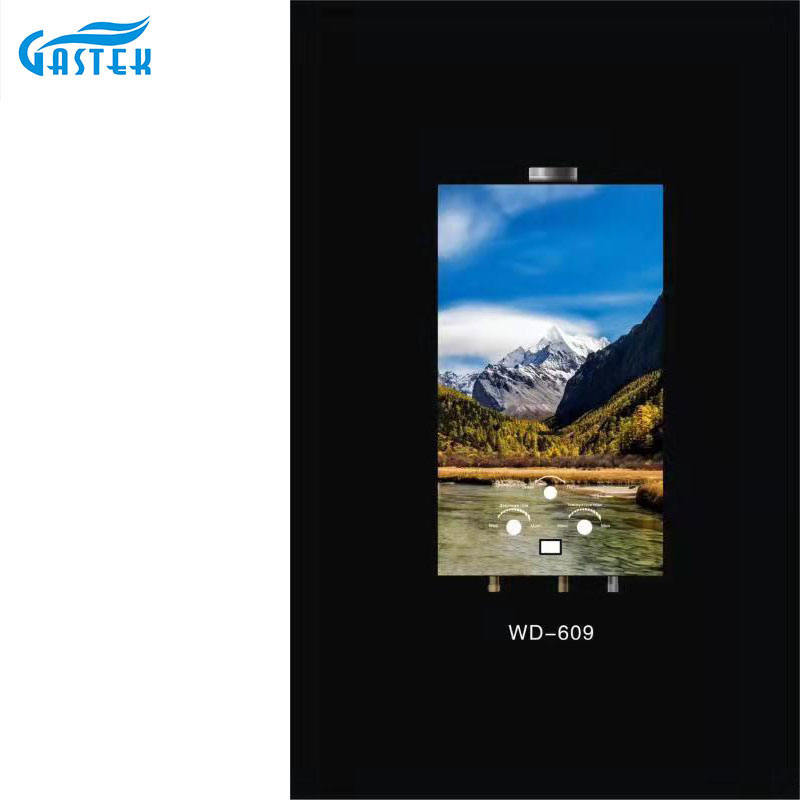 Calidum scelerisque Customzed Image Tankless Instant Gas aqua calefacientis ad imbrem Bathing