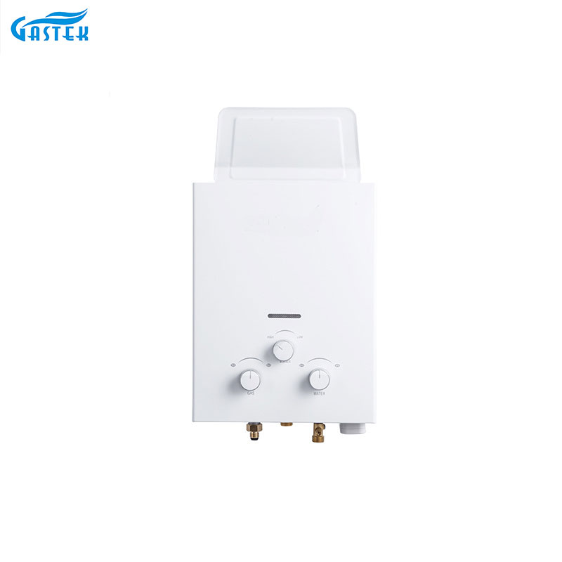 Portable Outdoor Gas calida aqua calefacientis cum manubrio